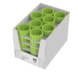 LeGrow Connectors | Corrugated Bin Box, 40 Count
