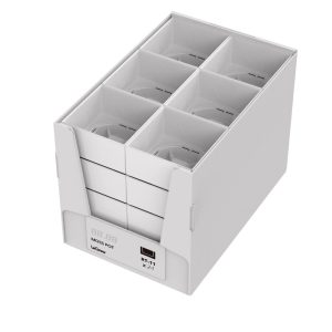 LeGrow Peat Moss Pot | Corrugated Bin Box, 24 Count